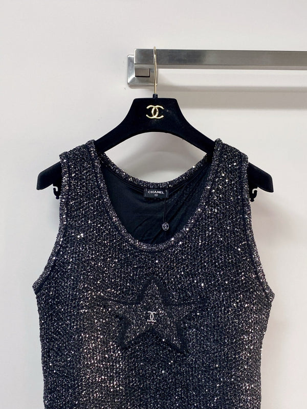 Gilet Chanel noir en Tencel 194351
