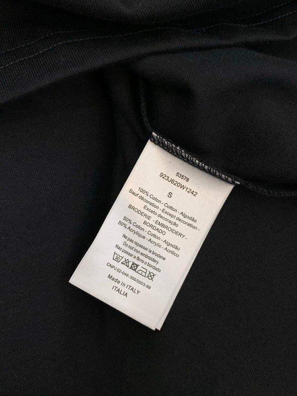 T-shirt Dior ras du cou à manches courtes Noir en Coton 200640