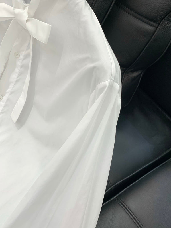 DIOR Long-sleeve Shirt White in Cotton 183919