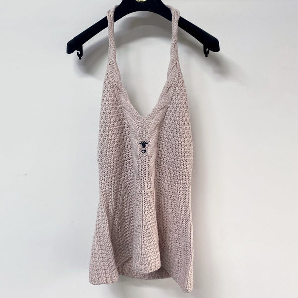 Dior Two-Tone Vest Pink in Wool 178837