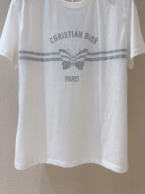 Dior T-shirt White in Cotton 193354