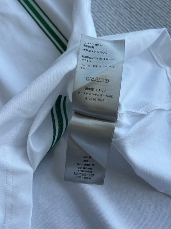 Dior 26 Bonjour Tristesse Series T-shirt White in Cotton 360131