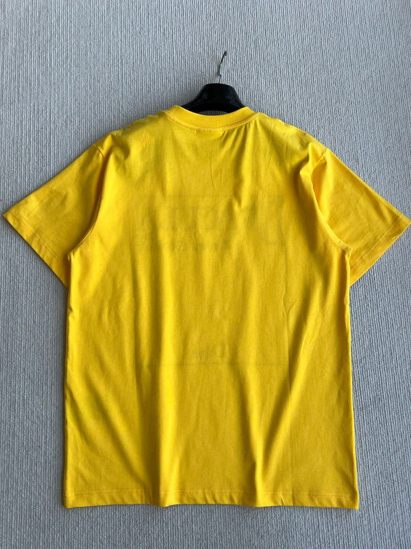 Dior 26 Bonjour Tristesse Series T-shirt Yellow in Cotton 360129