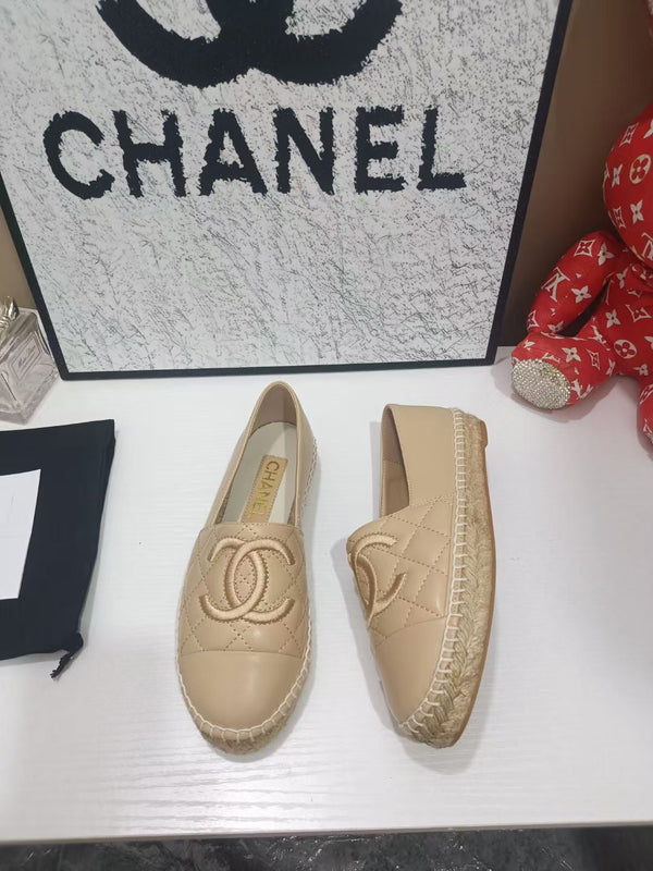 Chanel Espadrilles Beige in Cowhide 684834