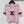 T-Shirt Chanel Rose à Manches Courtes en Laine 207996