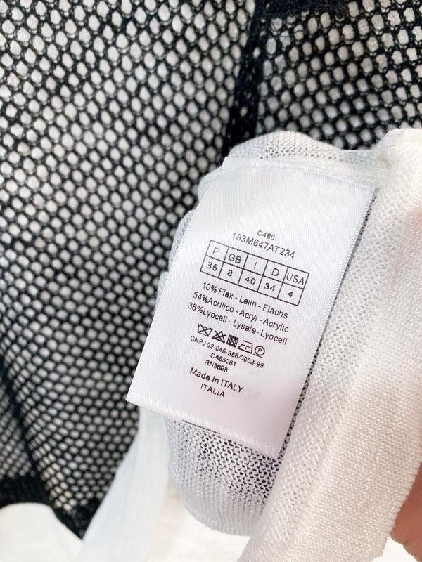 Dior Short-Sleeve T-Shirt  White in Acrylic 203996