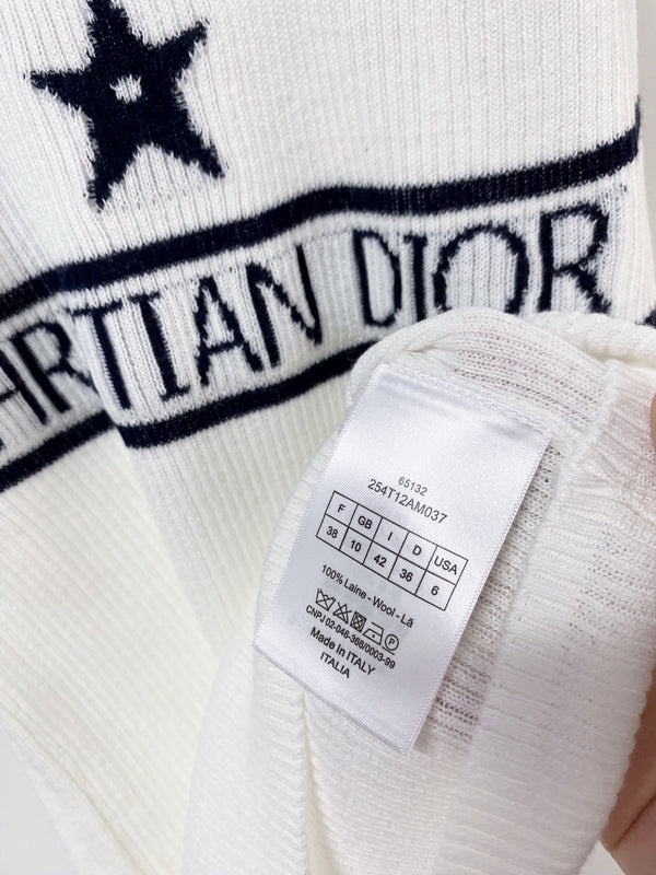 Dior Vest White in Wool 204061