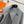 HM Stand Collar Trench Coat Gray in Cotton and Polyester 221621