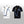 T-shirt à manches courtes HM en coton avec imprimé thème équestre Noir 215416
