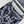 HM 26 Pantalon droit imprimé Noir en Soie de mûrier 180936