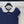 Miu Miu 26 Collar Openwork Short-sleeved Top Navy Blue in Tencel 221741