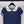 Miu Miu 26 Collar Openwork Short-sleeved Top Navy Blue in Tencel 221741