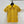 T-shirt en coton tricoté rayé jaune à manches courtes Miu Miu 221234