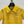 T-shirt en coton tricoté rayé jaune à manches courtes Miu Miu 221234