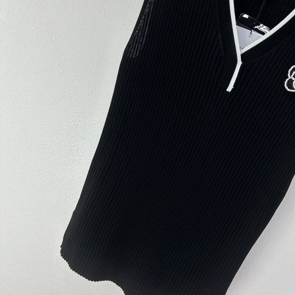 Gilet Chanel Noir en Polyester 365301