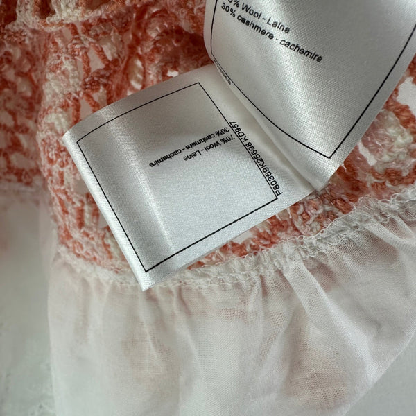 Chanel Lace Camisole Pink in Wool 361029