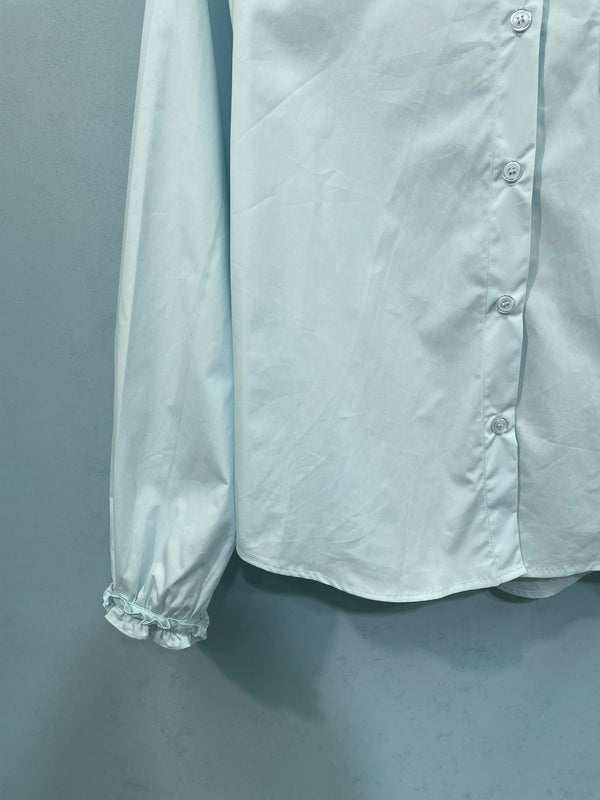 Chemise Miu Miu Bleue en Coton 218519