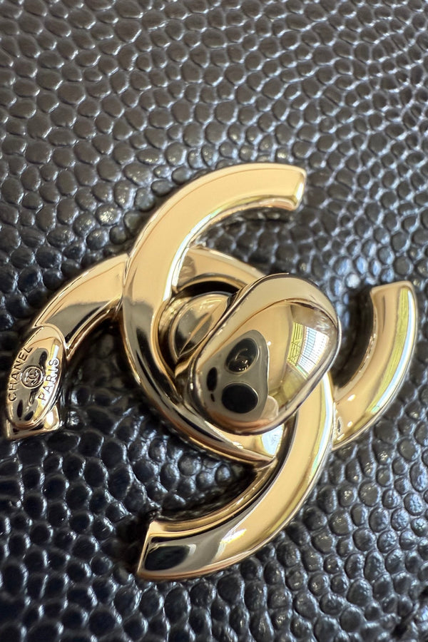 Chanel Affinity Duma Backpack 20cm Black in Cowhide