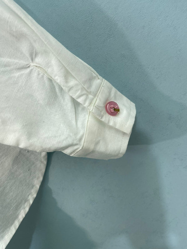 Chanel Shirt White in Flax 218490