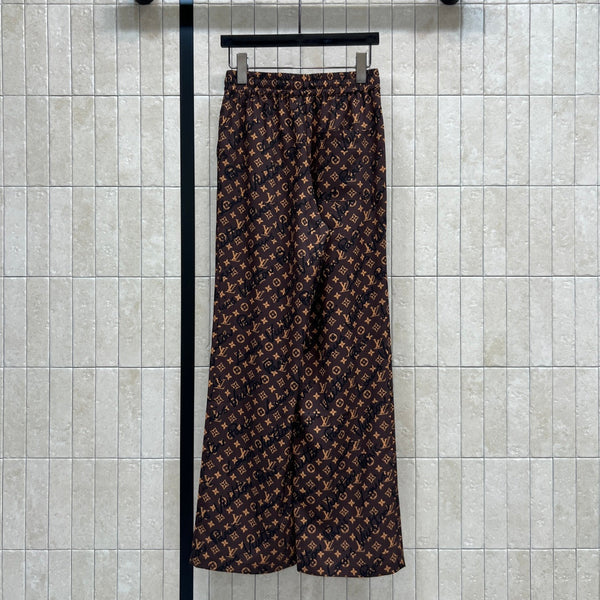 LV Short-Sleeve T-Shirt Brown in Polyester 229538