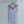 Prada Blue and White Striped Ribbed Vest in Cotton 232392
