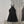 Miu Miu 26 Robe Cintrée à Nœud en Strass Noir en Polyester 205618