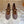 LV Romy Flat Ballerina Brown in Mesh with Rhinestones 703066