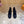LV Romy Flat Ballerina Black in Mesh with Rhinestones 703063