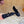 LV Romy Flat Ballerina Black in Mesh with Rhinestones 703063