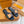 LV x Takashi Murakami Sunset Flat Comfort Sandal Black in Cowhide 703036