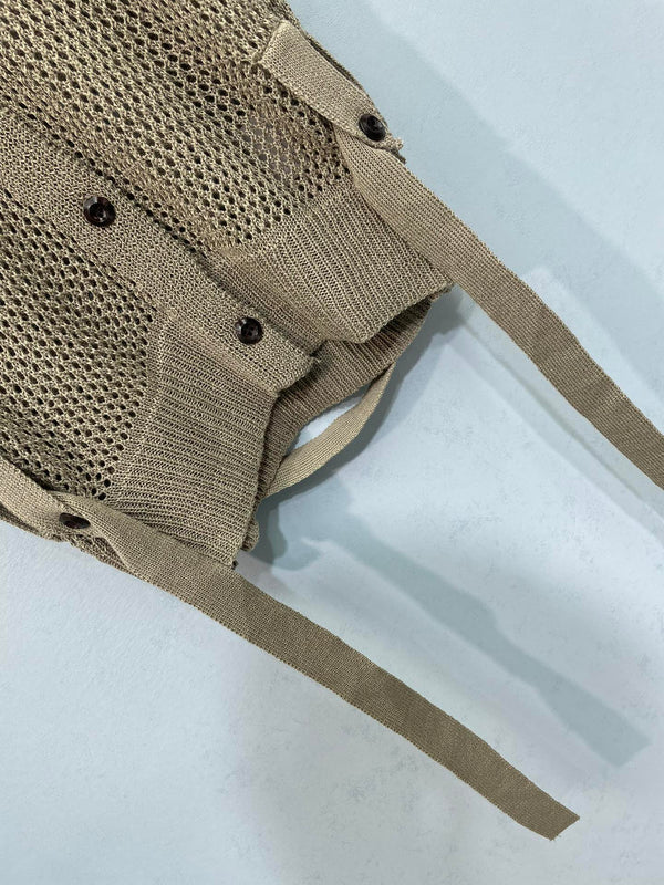 Gilet Chanel vert en coton nitrile 262292
