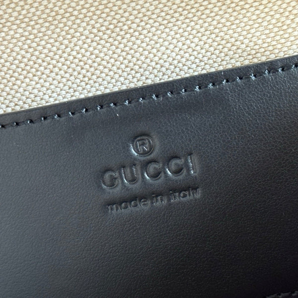 Gucci GG Matelassé Mini Bag 16 Black in Quilted Leather 284907