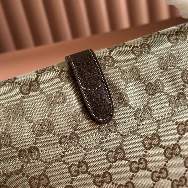 Sac bandoulière Gucci Aperitivo Medium 26 marron en toile GG 284944