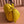 Miu Miu Adventure Nappa Canvas Bucket Bag 22 Yellow in Fabric 285323