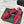 CC Pointed Toe Kitten Heel 30 Open Back Sandals Red in Patent Leather 706380