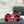 CC Pointed Toe Kitten Heel 30 Open Back Sandals Red in Patent Leather 706380