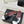 CC 26S Double C Patchwork Sandal White Black in Cowhide 706371