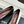 Ballerines plates CC 26S Double C Patchwork Noir Blanc en cuir de vachette 706366