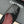 Chanel 26SS Color-Blocked Slingback Black Gray in Deerskin Cowhide 706359
