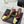 Chanel 26S Slingback 85mm Gold Black in Customized leather 706357