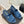 Chanel 26P Double C Rope Wedge Peep Toe Sandals Blue in Denim 706352