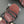 CC 26P Double C Strappy Square Toe High-Heeled 70 Sandals Burgundy in Cowhide 706348