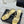 CC 26P Double C Strappy Square Toe High-Heeled 70 Sandals Gold in Cowhide 706345