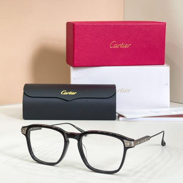 Cartier CT0075S-002 Havana Gold Sunglasses