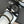 Chanel Double C Bow Chain Slingback White Black in Cowhide 717779
