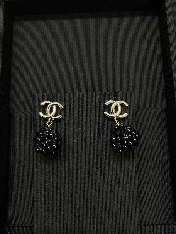 CC Beaded Drop earrings