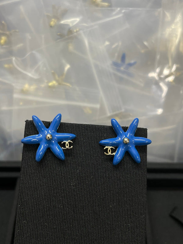 Chanel Starfish Earrings