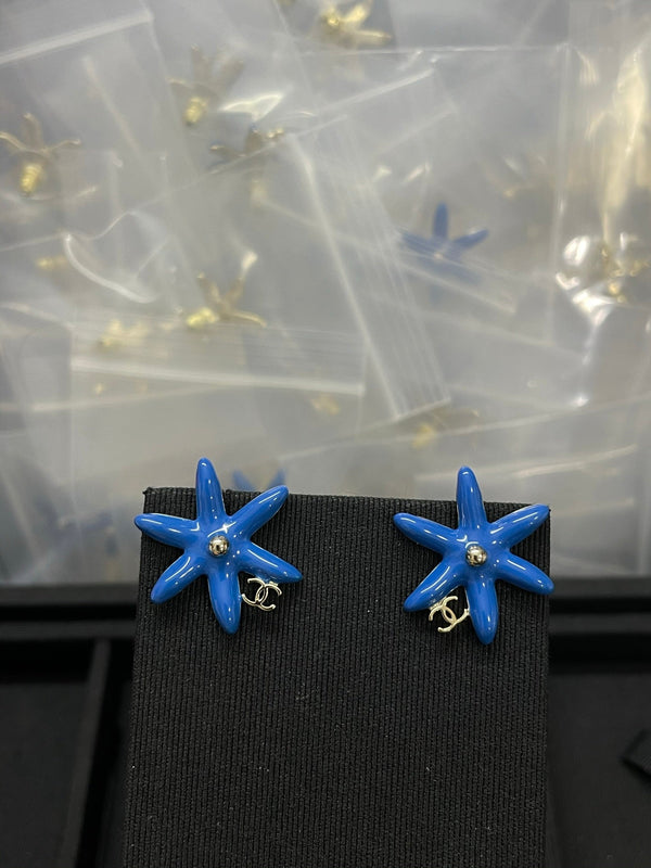 Chanel Starfish Earrings