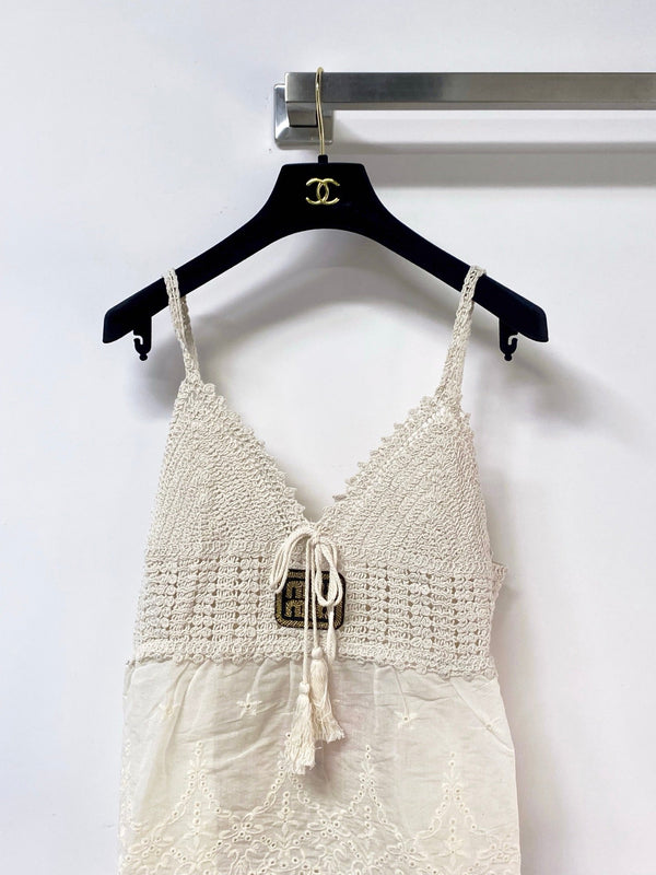 Miu Miu Camisole Ivory in Cotton Nitrile 305862