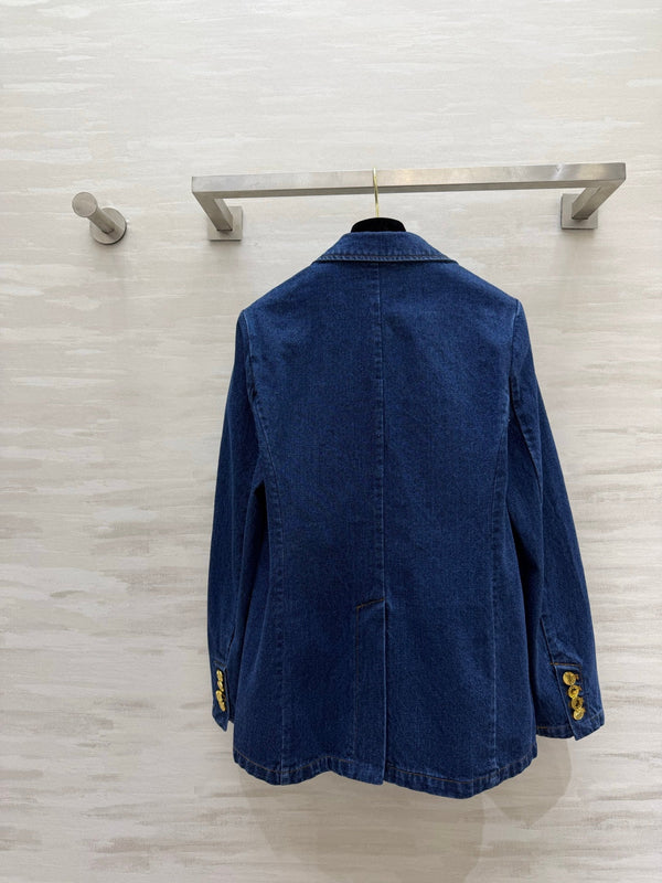 LV 26 Denim Blazer Dark Blue in Denim 308312